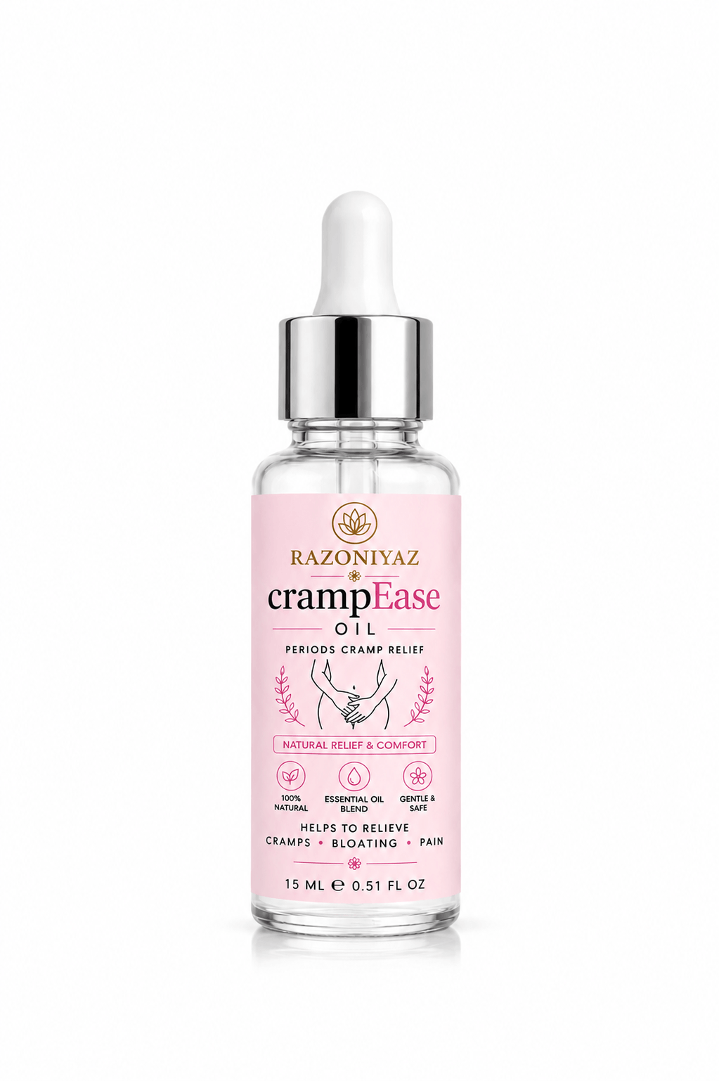 CrampEase Menstrual Massage Oil