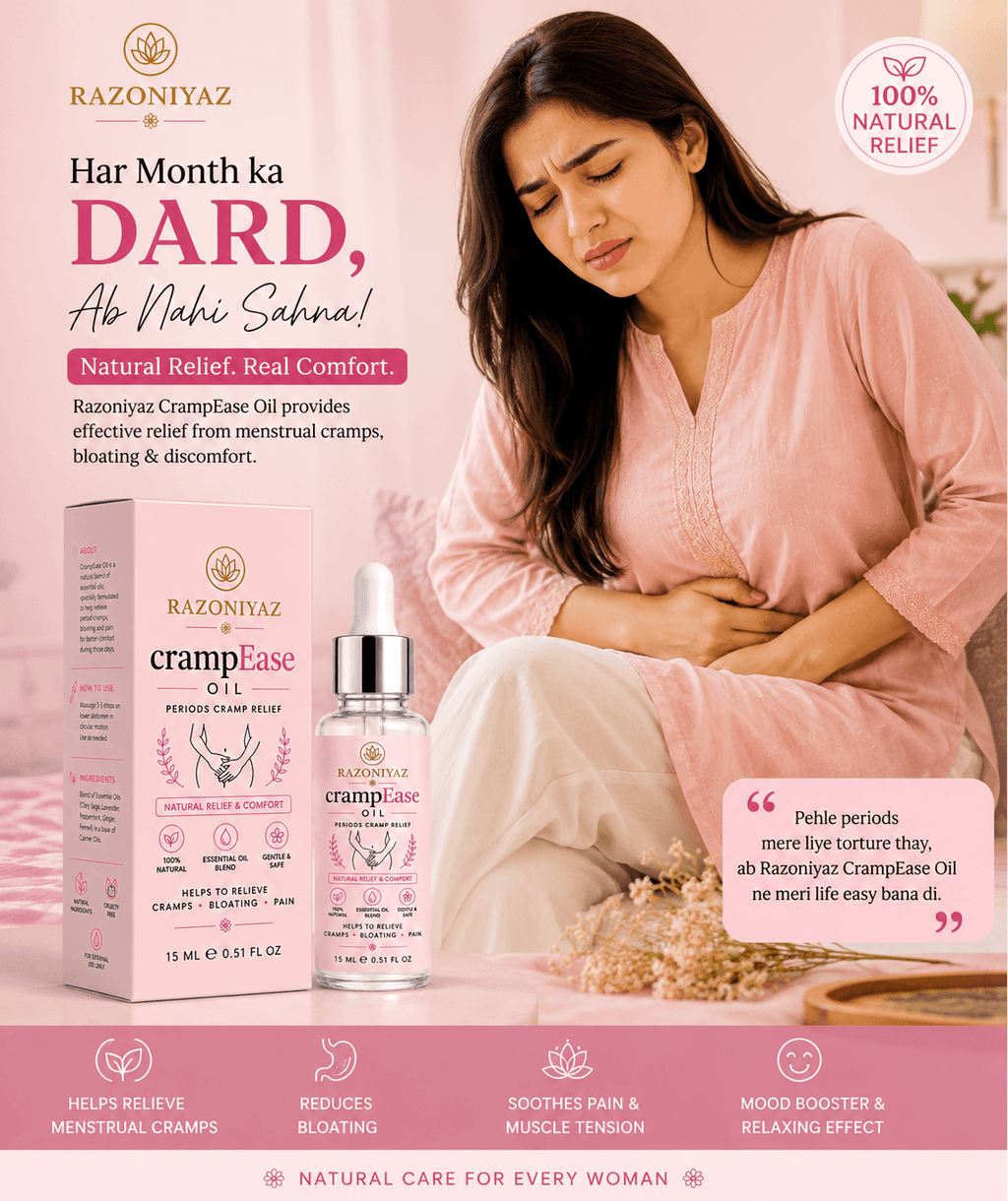 CrampEase Menstrual Massage Oil
