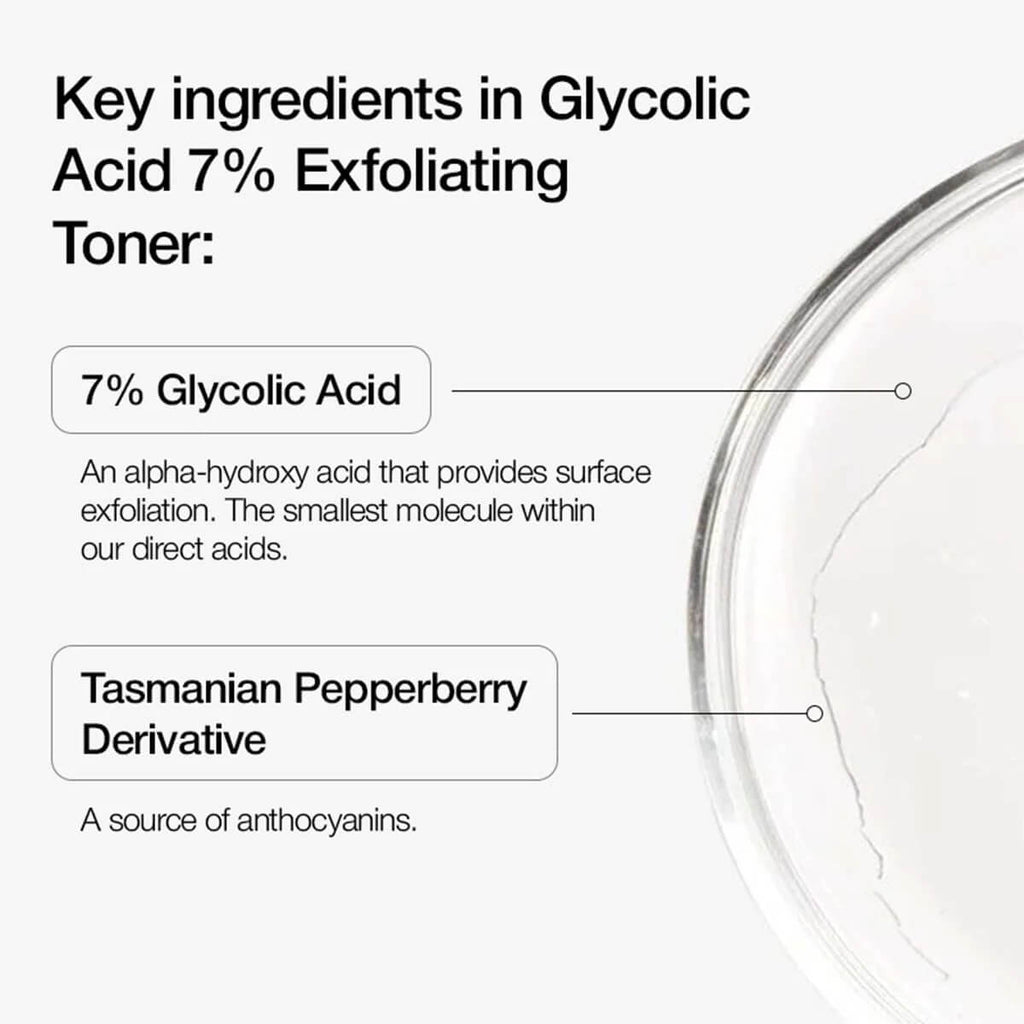 Glycolic Acid 7% Exfoliating Toner